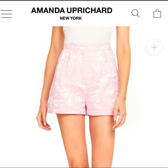 Amanda Uprichard Pants - NWT Amanda Uprichard Connor Shorts